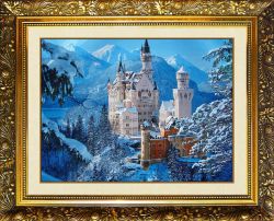 R-709 Алмазная мозаика МИЛАТО "Замок"