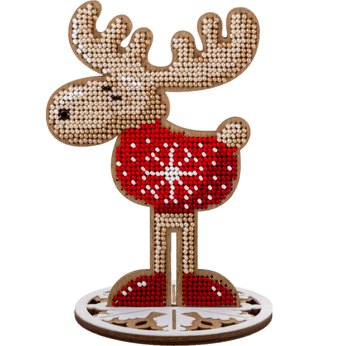 Набор для вышивания бисером по дереву ВОЛШЕБНАЯ  СТРАНА FLK-211, 9*13.5см