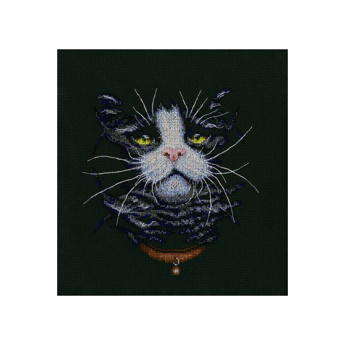 М576 Набор для вышивания РТО "Кошачий фаворит"