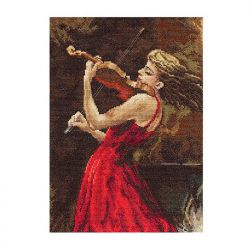 М440 Набор для вышивания РТО "Скрипачка"