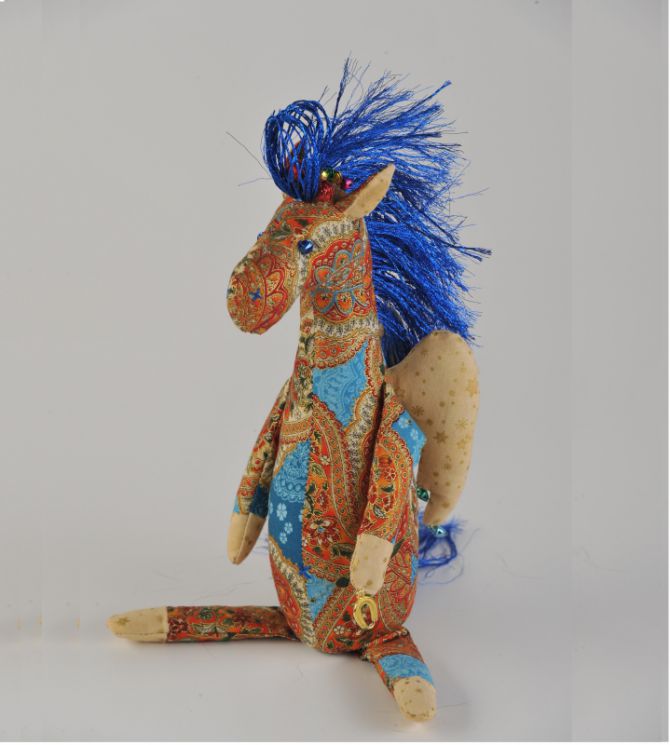 Набор для изготовления текстильной игрушки Перловка "Звездный Пегас" ПА 307