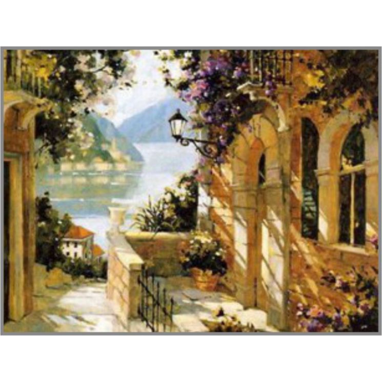 S-559 Алмазная мозаика Милато "Приморская улочка"