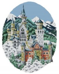 4135-14 Замок спящей красавицы (Белоснежка)