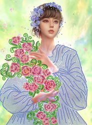 КБ-217 Схема для вышивания бисером ТМ Наследие "Краса весны"