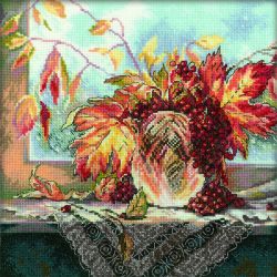 М185 Набор для вышивания РТО "Алые ягоды рябины"