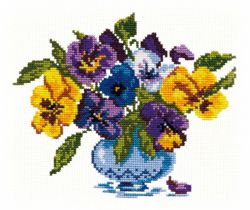 40-03 «Анютины глазки» (Чудесная игла)