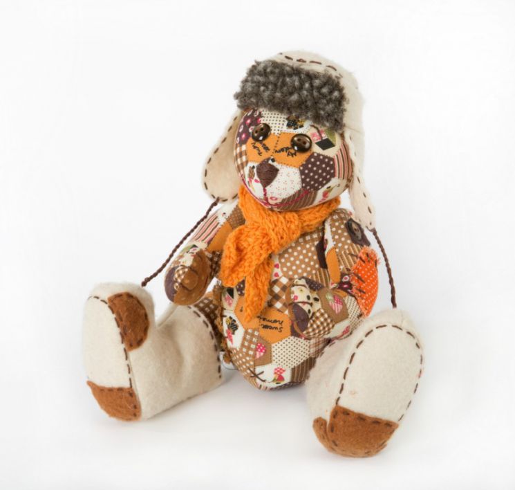 Набор для изготовления текстильной игрушки Перловка "Потапыч" ПРМ 601